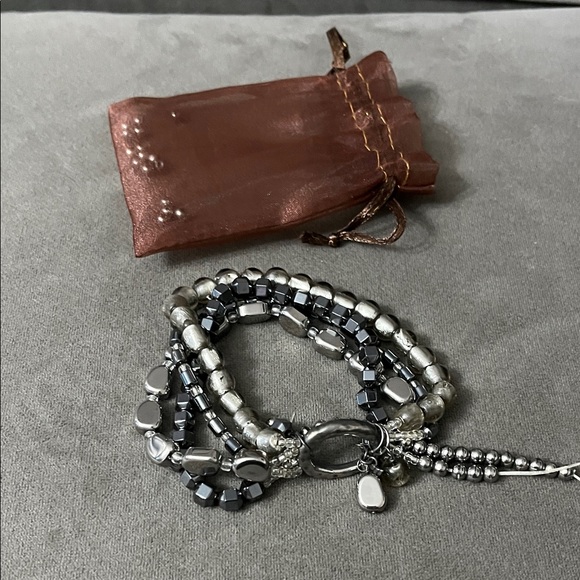 Silpada Metallic Beaded Bracelet - Picture 3 of 9